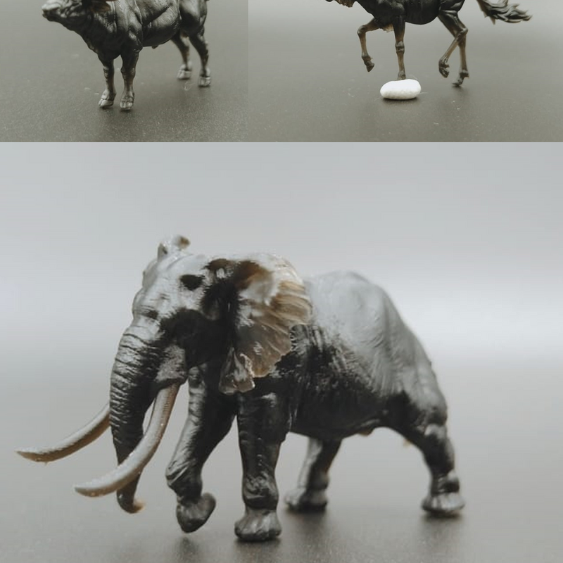 25mm resin animals
